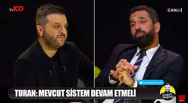 Candaş Tolga Işık'ın referandum sürecinde 'Evet' kampanyasına dahil olmasını hatırlatması üzerine Arda Turan, 'Kemal Kılıçdaroğlu evet deseydi yine aynı tepkiyi görür müydüm?' diye sordu.