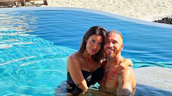 Sergio Ramos ve eşi Pilar Rubio, Karayipler'de tatilin keyfini çıkardılar.
