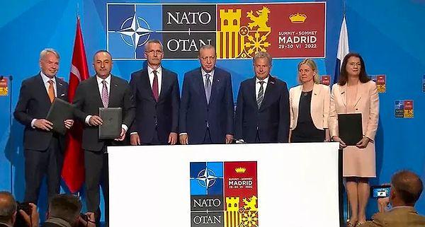 Stoltenberg: "Finlandiya ve İsveç'in NATO'ya katılmasının yolunu açan bir anlaşmaya vardık"