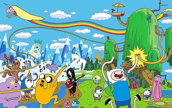 3. Adventure Time (2010-2018) IMDb: 8.6