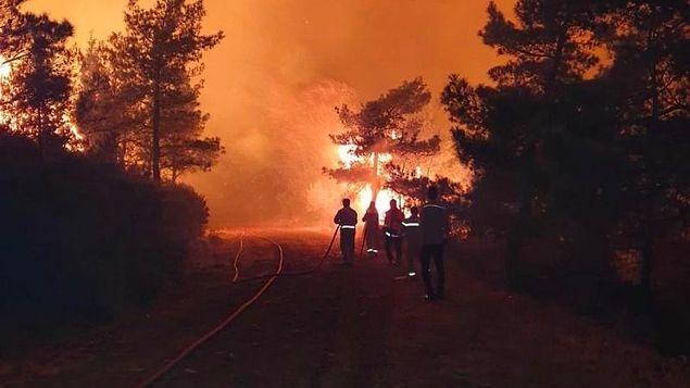 Korkutucu yangının ardından Jandarma ekipleri ormanlarda devriye gezmeye başladı ve tedbirleri arttırdı.