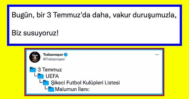 Ortalık Fena Hâlde Karıştı: Fenerbahçe ile Trabzonspor Arasındaki 3 Temmuz Gerilimi Gündeme Damgasını Vurdu!