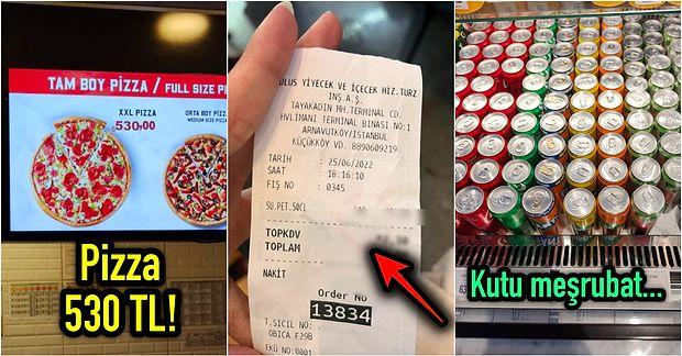 İstanbul Havalimanı'ndaki Yiyecek İçeceklerin Uçak Biletiyle Yarışan Fiyatlarını Görünce Nutkunuz Tutulacak