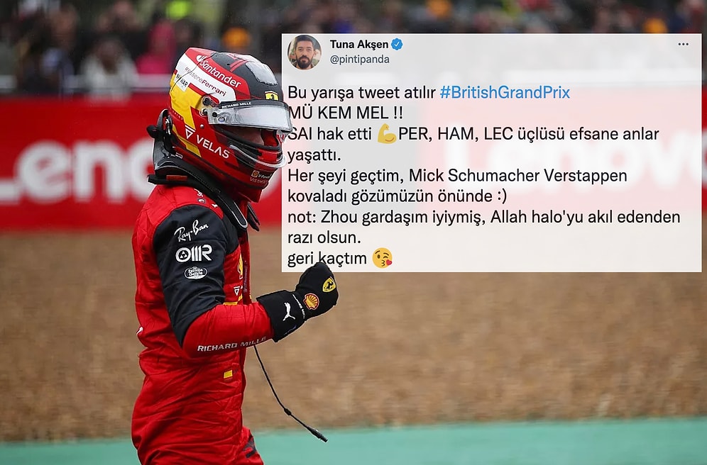 Olaylı Geçen Britanya Grand Prix'sinde Zafer Carlos Sainz'ın Oldu