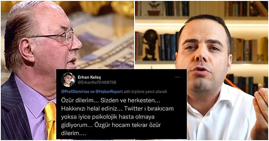 Ekonomideki Doğru Bilinen Yanlışları Açıklayan Özgür Demirtaş'a Küfreden Kullanıcının Mükemmel Geri Vitesi