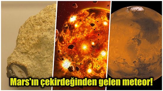 Mars'tan Gelen Gök Taşı, Kayalık Gezegenlerin Nasıl Oluştuğuna Dair Tüm Bildiklerimizi Değiştirebilir!