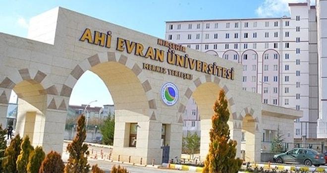 Kırşehir Ahi Evran Üniversitesi 2022 Taban Puanları ve Başarı Sıralaması