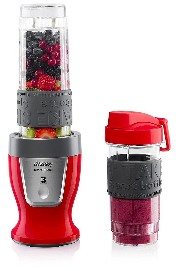 8. Arzum Ar1032 Shake'n Take Kişisel 300 w Smoothie Blender