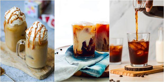 Sıcak Yaz Günlerinde Doyasıya Serinlemek İsteyenler İçin İçerisinde Filtre Kahve Olan Soğuk Kahve Tarifleri