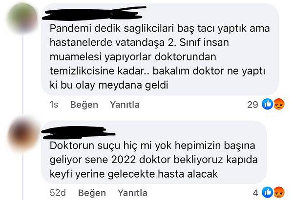 Bu paylaşımların yanında Facebook’ta Konya’nın yerel bir haber sayfasında, Doktor Ekrem Karakaya'nın katledilmesiyle ilgili haberin altına yapılan kan donduran yorumlar da sinirlerimizi altüst etti!