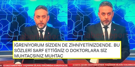 Öldürülen Ekrem Karakaya İçin Eylem Yapan Doktorlara 'Provoke Ediyorlar' Diyen KonTV Spikeri Tepki Çekti!