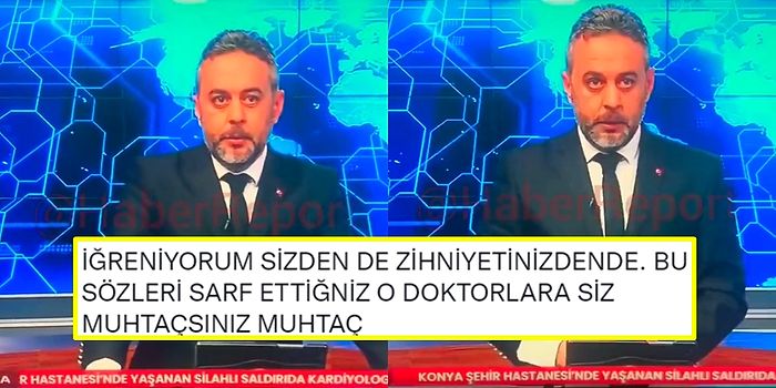 Öldürülen Ekrem Karakaya İçin Eylem Yapan Doktorlara 'Provoke Ediyorlar' Diyen KonTV Spikeri Tepki Çekti!