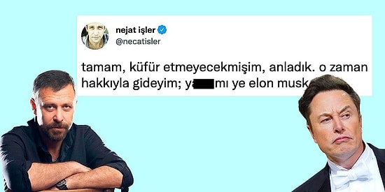 Nejat İşler'in Siyasi Tartışmayı Elon Musk'a Küfür Ederek Sonlandırması Kafaları Karıştırdı