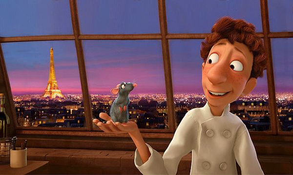 7. Ratatouille (2007) - IMDb: 8.1