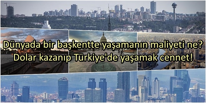 Yurt Dışından Gelen İş Tekliflerini Değerlendirirken Lazım Olacak Veriler: Hangi Şehirlerde Yaşamak Pahalı?