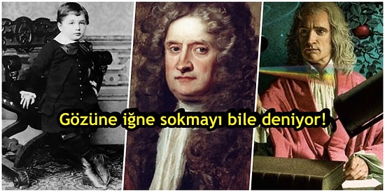 Yıllarca Okullarda Yanlış Anlatılmış, Meğer Kafasına Elma Düşmemiş! Newton'ın Bilinmeyen Karanlık Hayatı