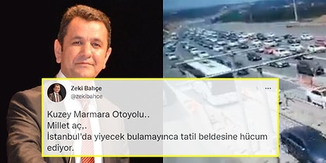 Yandaş Yazar Zeki Bahçe'nin, Trafik Görüntülerine 'Ekmek Bulamayanlar Tatile Hücum Ediyor' Demesi Gündemde!