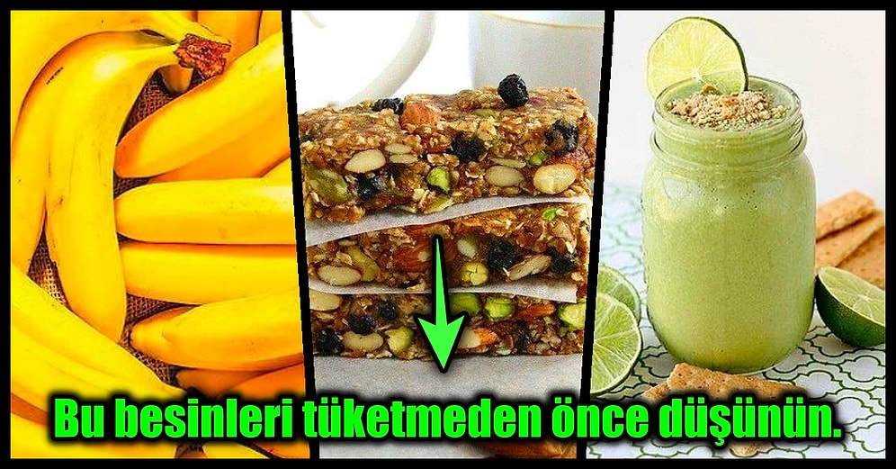 Yine Kandırıldık! Dışarıdan Çok Sağlıklı Gibi Gözükseler de Aslında Bizim İçin Hiç de Faydalı Olmayan Besinler