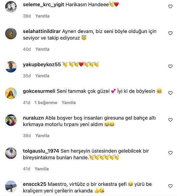 Hande Sarıoğlu'nun bu paylaşımı anında binlerce beğeni ve yorum aldı, insanlar kendisini böyle destekledi...