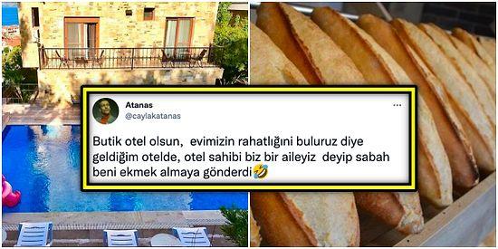 Tatilde Kaldığı Butik Otelde Sabah Kahvaltısı İçin Ekmek Almaya Gönderilen Adam Sosyal Medyayı Kırdı Geçirdi