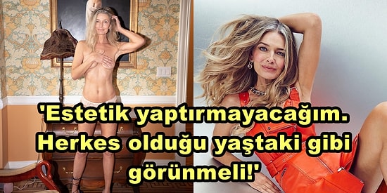 Defne Samyeli'nin Amerika Şubesi! 57 Yaşındaki Model Paulina Porizkova Güzelliğinden Hiçbir Şey Kaybetmemiş!