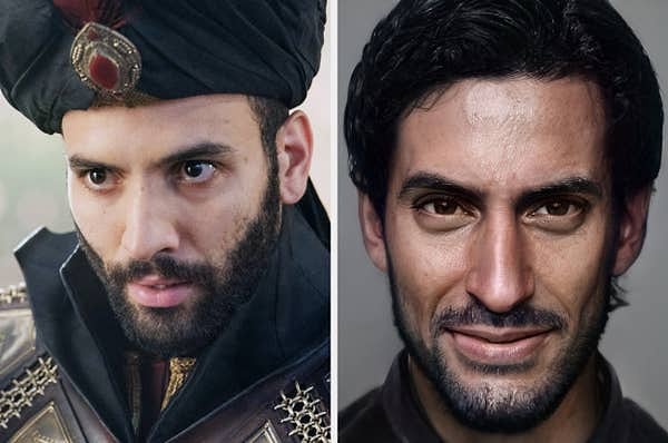 А вот как выглядит тот же Джафар рядом с Джафаром из фильма "Аладдин" в исполнении Марвана Кензари: