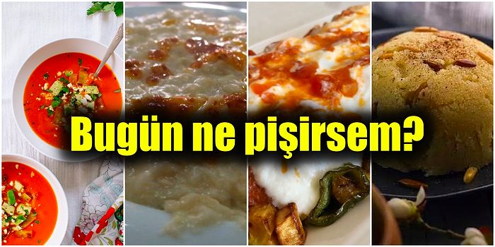 'Bugün Ne Pişirsem?' Diye Düşünenler Buraya: Çok Lezzetli ve Ekonomik Tariflerle Günün Menüsü