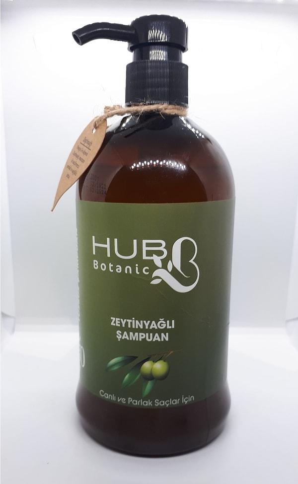 2. Hubb Botanic organik zeytinyağı içeren vegan şampuan