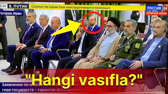 'Ne İşi Var?' Bilal Erdoğan'ın Tahran Heyetinde Yer Alması Tepkilere Neden Oldu!