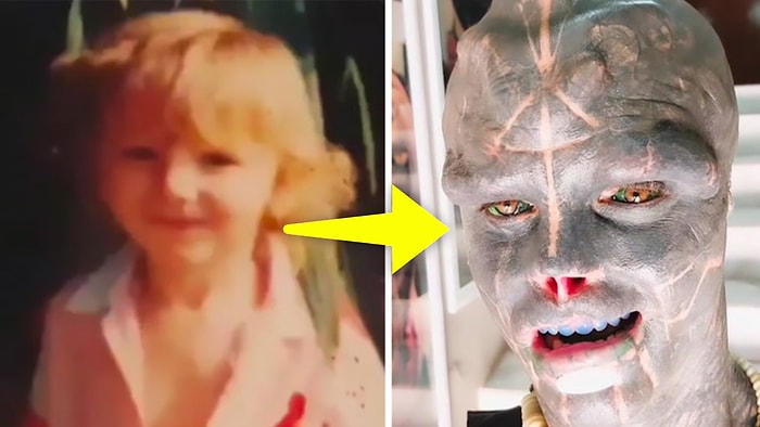 Boynuz İmplantlı Ve Aşırı Vücut Modifikasyonuna Sahip Olan Şeytan Görünümlü Adamın Kiliseye Girmesi Yasaklandı