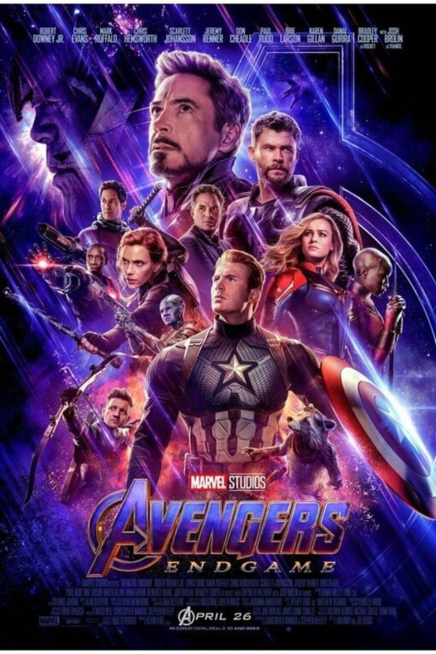 2. Avengers: Endgame / Avengers: Endgame (2019) IMDb: 8.4