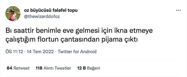 7. Kendini naza çekmiş bir flört