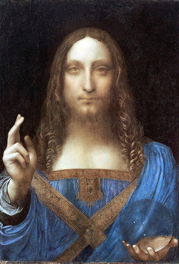 1. 'Salvator Mundi' - Leonardo da Vinci