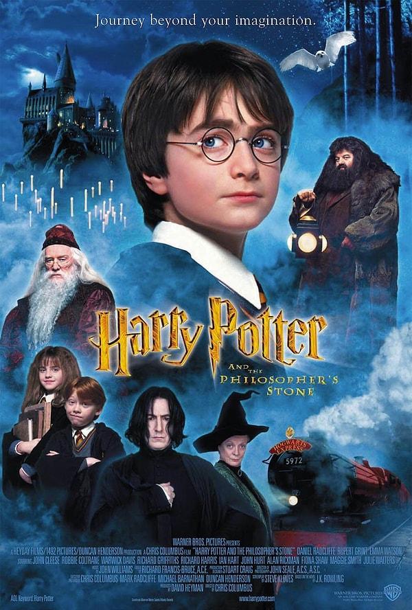 3. Harry Potter And The Philesopher’s Stone / Harry Potter ve Felsefe Taşı (2001) – IMDb: 7.6