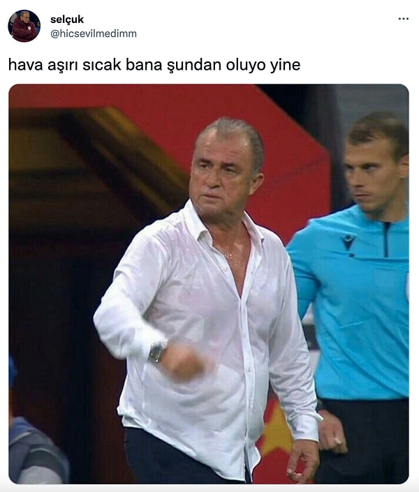 11. Fatih Terim gerginliği yüklendi bünyeye.