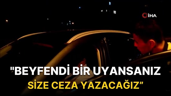 Olacak O Kadar Parodisi Gibi: Polis Sızan Sürücüyü Dakikalarca Uyandıramadı