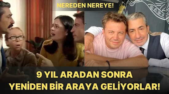 Öyle Bir Geçer Zaman Ki'nin Yıldızları Tolga Güleç ile Erkan Petekkaya 9 Yıldan Sonra Yeni Projede Buluşuyor!