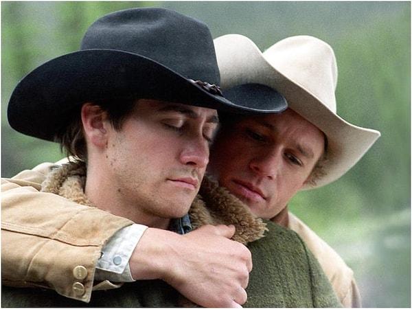 6. Heath Ledger ve Jake Gyllenhaal, 2005 yılında 'Brokeback Dağı'nda Ennis ve Jack'i canlandırmıştı.
