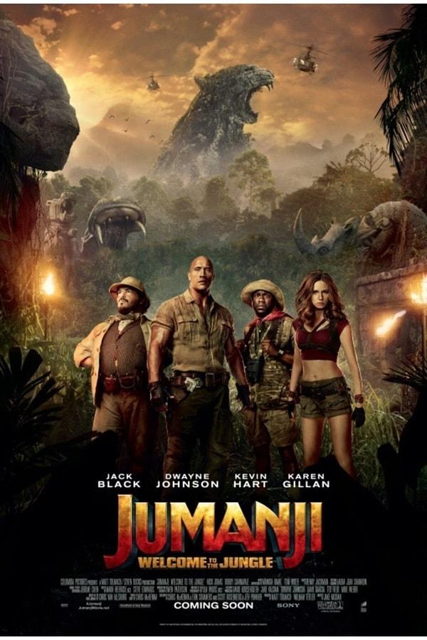 9. Jumanji: Welcome to the Jungle / Jumanji: Vahşi Orman (2017) - IMDb: 6.9