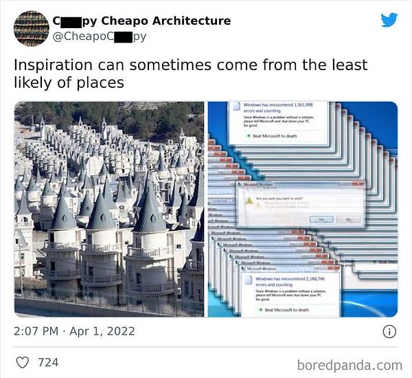 3. Видимо этим вдохновлялся архитектор этих строений