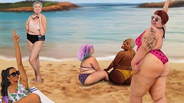 İspanya Eşitlik Bakanlığı, plaja giderken vücutlarının nasıl göründüğü konusunda endişelenen kadınları cesaretlendirmek için bir yaz kampanyası başlattı.