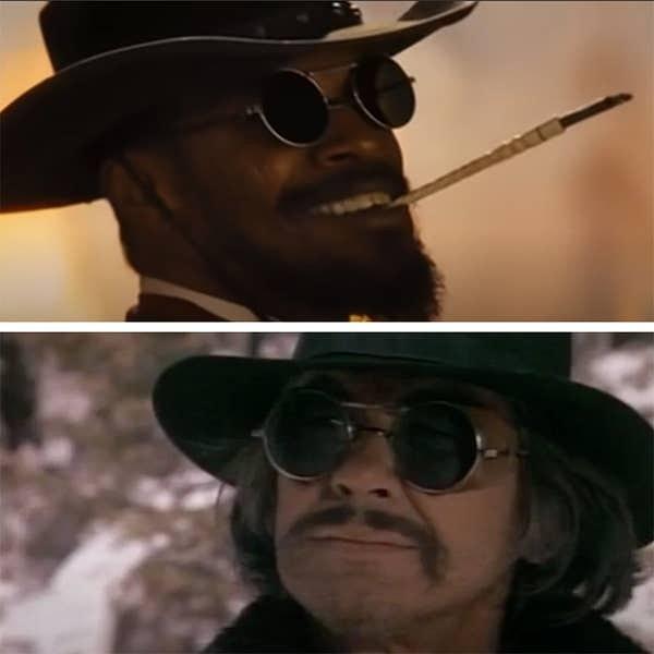 16. Jamie Foxx'un 'Django Unchained'deki güneş gözlükleri Charles Bronson'dan ilham alındı.