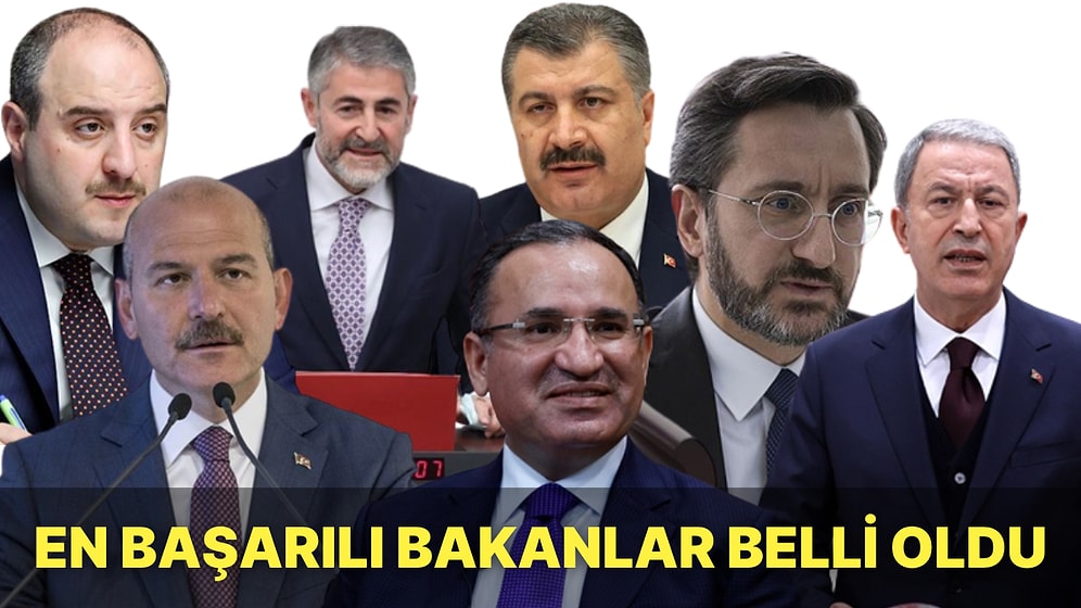 Anketlerde Işıldamadı: Yapılan Bir Araştırmada En Başarılı Bulunan Bakanlar Soruldu Acaba Son Sırada Kim Var?