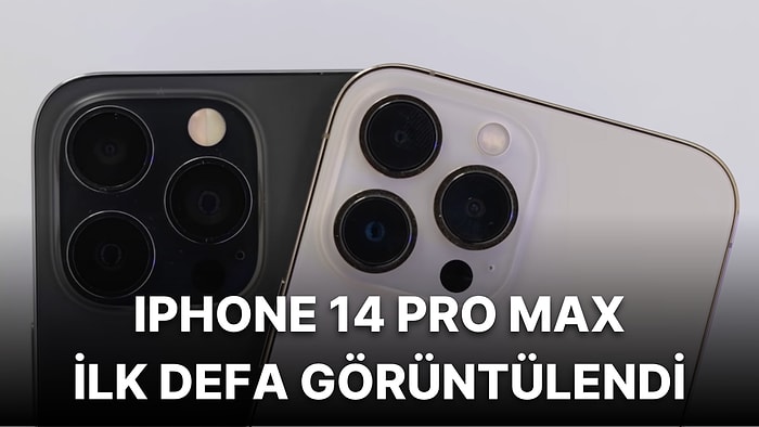 iPhone 14 Pro Max'e İlk Bakış: Gerçek Boyutlu Maket iPhone 13 Pro Max ile Karşılaştırıldı