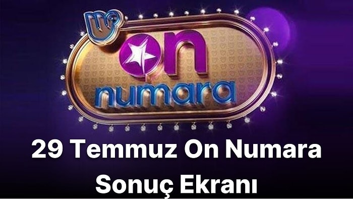 On Numara Sonuçları Açıklandı! İşte 29 Temmuz On Numara Sonuç Ekranı ve Kazandıran Numaralar