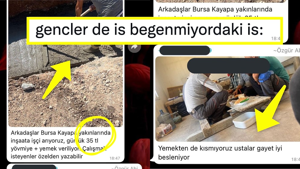 Bir İşçiye Yevmiye Olarak Teklif Edilen Ücreti Gördüğünüzde 'İmdat' Diye Bağırmak İsteyeceksiniz
