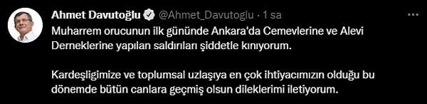 Gelecek Partisi Genel Başkanı Ahmet Davutoğlu 🔽