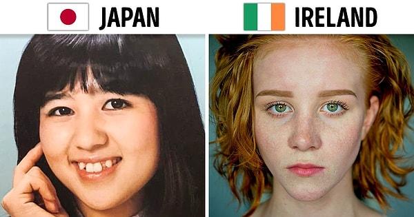Kore'de aşırı zayıflık, Japonya'da çarpık dişler ve kepçe kulaklar, İngiltere ve Norveç'te solaryumda bronzlaşmış cilt güzel kabul ediliyor.