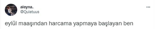 Eylülde gel...