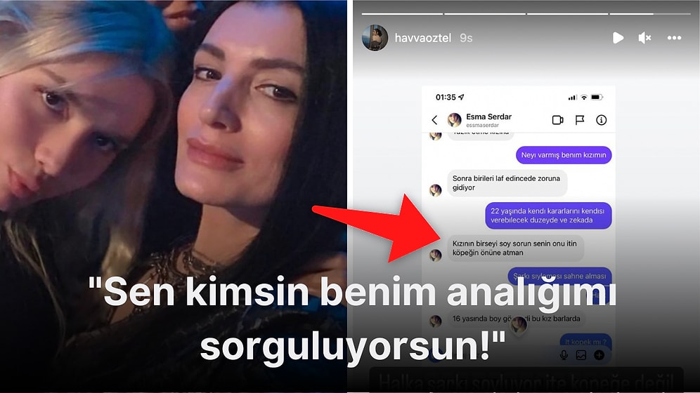 Havva Öztel, Kızı Aleyna Tilki'yle İlgili Kendisine Atılan Mesajı İfşa Ederek Çok Sert Tepki Gösterdi!